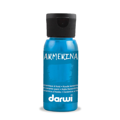 Краска для керамики Darwi Armerina, 50мл, 280 голубой тюркиз
