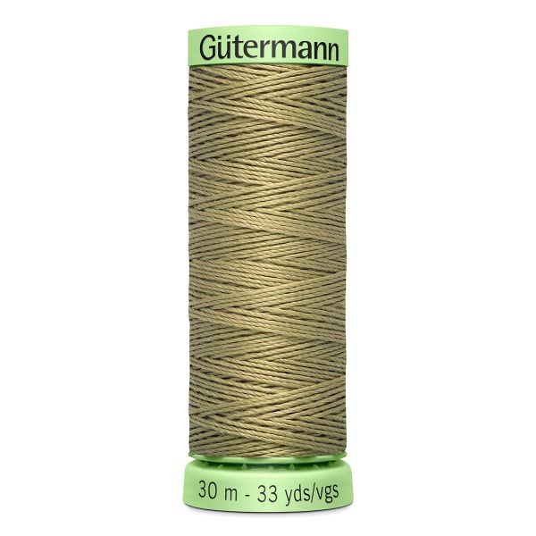 Нитки отделочные Gutermann Top Stitch, 30м, 258 умеренно-болотный, 5 катушек