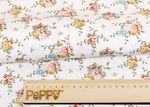 Ткань для пэчворка Peppy Версальские сады, отрез 50х55 см, 146 г/м², ВС-03 белый, Peppy