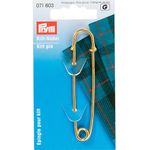 Булавки для килта 76 мм, латунь, 1 шт, под золото, Prym 071603