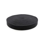 Тесьма (лента) киперная (100 х/б) 30 мм / 50 метров, черная