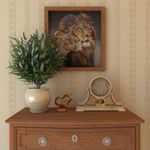 Алмазная (кристальная) мозаика Фрея, Львиная нежность, 42х38 см