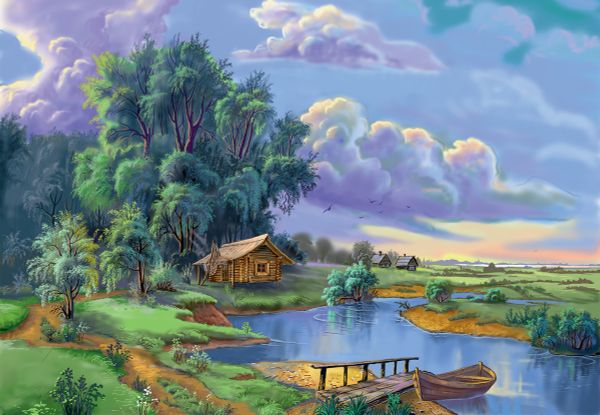 Пазл 560 элементов, Родные просторы, PZL-560/08, Фрея