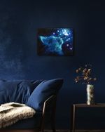 Картина по номерам Фрея PNB/PMDD-250, Котик в неоновом свете, (со светодиодами) 40х30 см