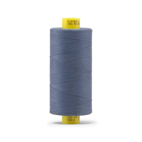 Нитка универсальная Gutermann Mara 120/2, 1000 м, 700207, 112 серо-синий джинс, 1 катушка
