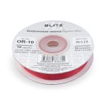 Лента капроновая (органза) 10.0 мм / 22.8±1 метра, 119 коралловый, Blitz OR-10