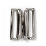 Застежки для купальника (бикини) металл 20.0 мм, серебристый, Prym