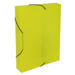 Короб архивный пластиковый 50 мм, 1 шт, Prisma neon A4 эффект 3D, желтый, Expert Complete ЕС240441009