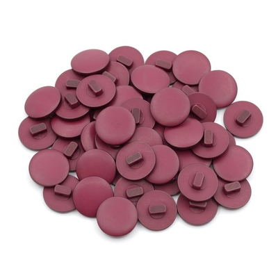 Пуговицы на ножке 28L (18мм) (Bordo (бордовый)), 48 шт