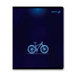 Тетрадь ученическая общая, глянцевая ламинация, A5+ 96 л. на скобе 65 г/м², белизна 100 %, 5 шт, клетка, 01000 Искра времени, Светоч 96Т15