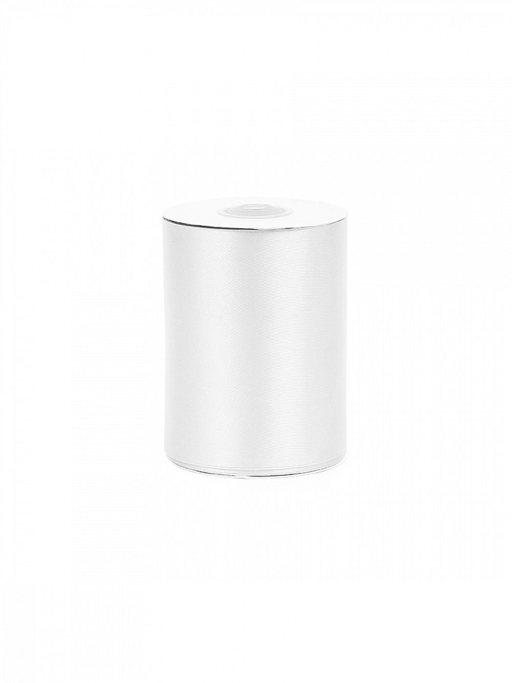 Лента атласная 1-сторонняя 100.0 мм / 22.5±1 метра, 3001 кипенно-белый, Magic4Hobby