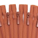 Молния спираль (витая) Arta Т5 (5 мм) 1 зам., разъем., 50 см, цв. 856 св.коричневый, уп.5 шт