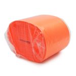 Лента атласная 1-сторонняя 100.0 мм / 100±2 метров, оранжевый, Globus