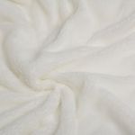 Мех трикотажный 180 г/м², шир.165см, цв.белый, 20м /TOS/