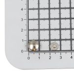 Винт кобурный металл ⌀9 мм, h6 мм, никель, 50 шт