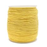 Шнур вощеный ⌀1.0 мм / 100 метров, 0371-9002 (С131 желтый)