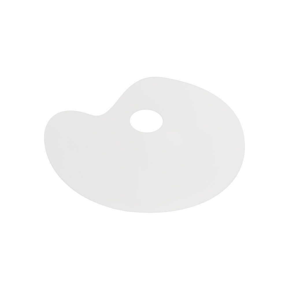 Палитра из белого оргстекла WPG-2131, овальная, Vista-Artista
