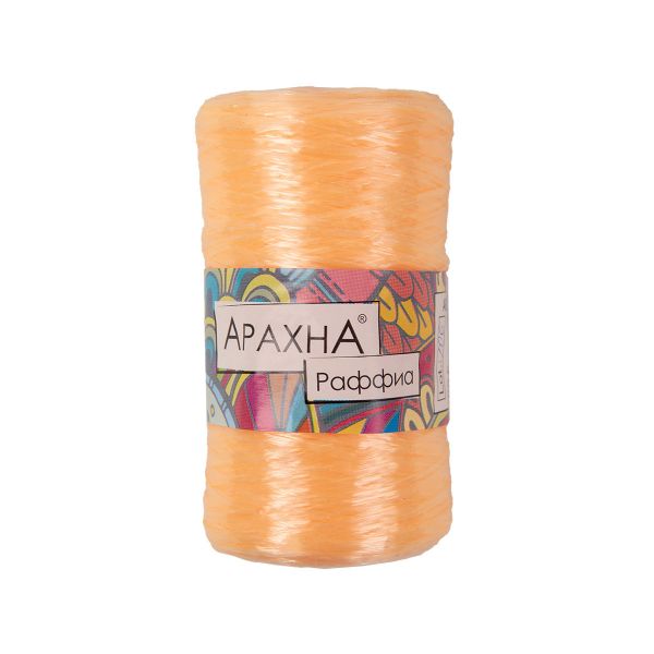 Пряжа Arachna Raffia / уп.5 мот. по 50г, 200м, 42 св.желтый