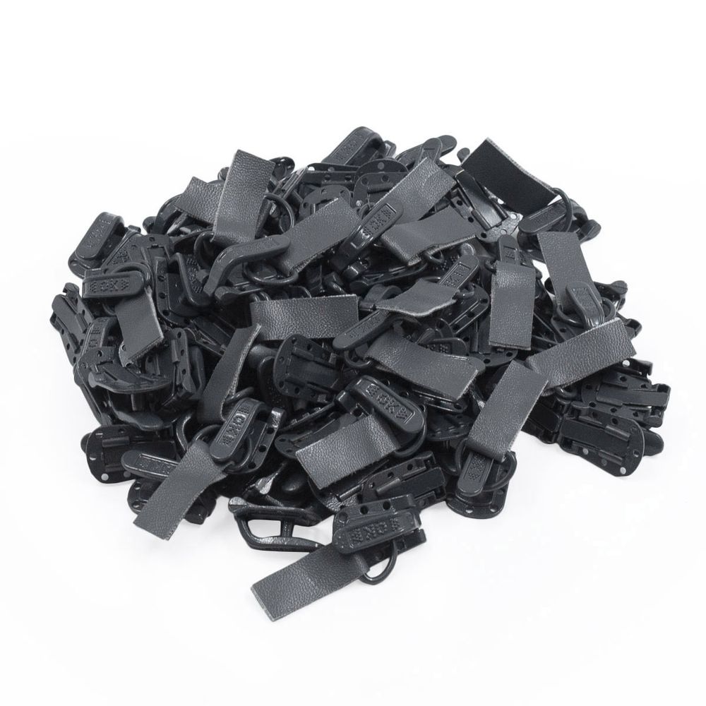 Крючок шубный PQ 45 мм, серый, PQ5207, 100 шт