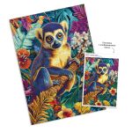 Пазл. Премиальная коллекция 1000 элементов, TOP-PZL-1000/04 Лемур, Фрея