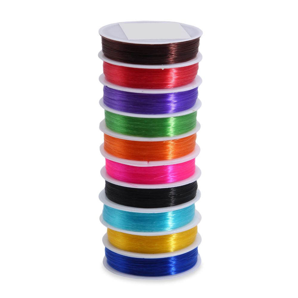 Нить-леска ⌀0.3 мм, 100 м, микс, 10 кат