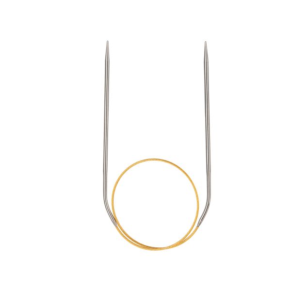 Спицы круговые ⌀2.0 мм, 40 см, с металлическим тросиком, Alpina SIL-40