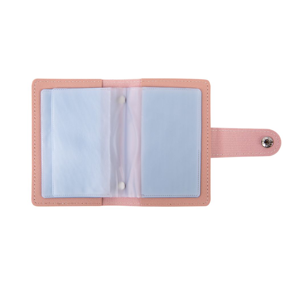 Визитница 11х7.5 см, полиуретан, №01 клубника, Lol&Pop LLP-400