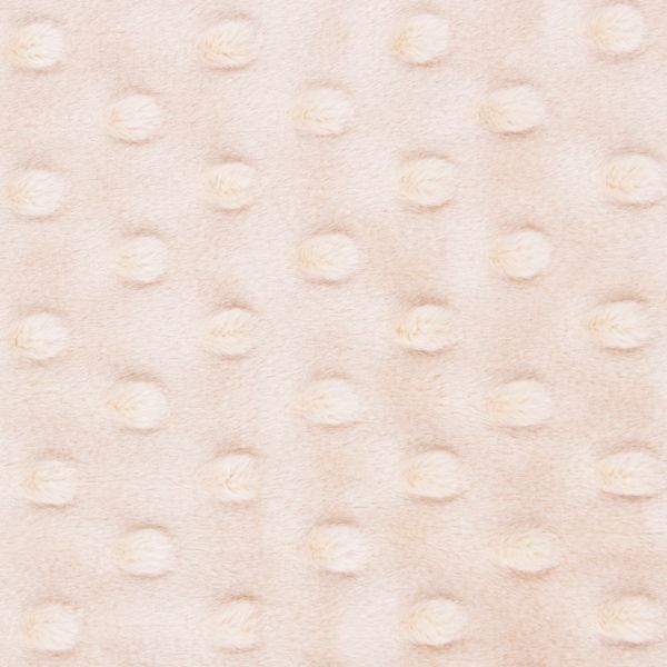 Плюш (ткань) Peppy PEVD 309 г/м², 152 см / рул. 5 метров, 07 молочный