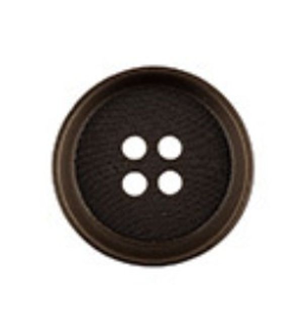 Пуговицы 4 прокола костюмные 20 мм, 24 шт, D078 хаки, Gamma XO 0015