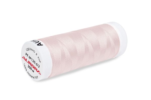 Нитки для креативных работ Aurora №120, 300 м, цв. PF110, 5 катушек