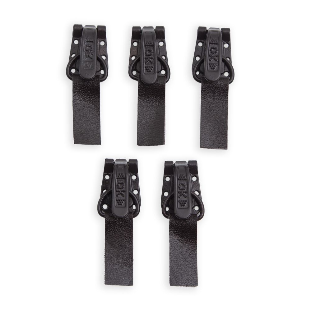 Крючок шубный PQ 45 мм, т.коричневый, PQ5204, 5 шт