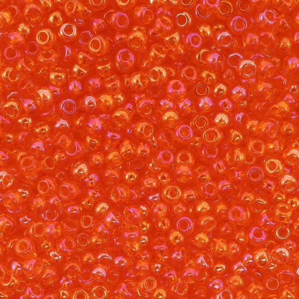 Бисер Preciosa прозрачный с радужным покрытием, 10/0 (91030), круг. отв., 500 г