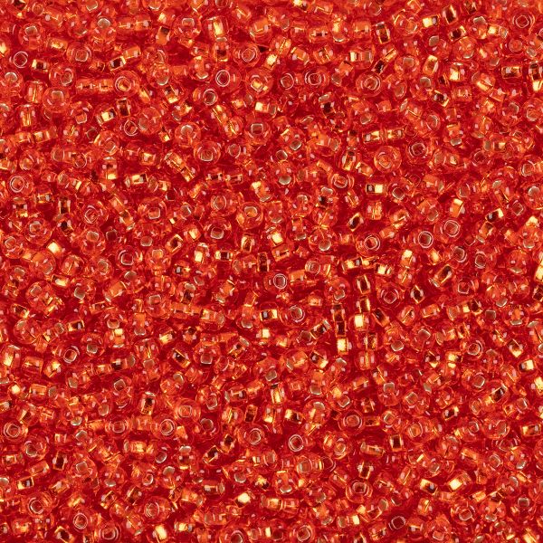 Бисер Preciosa 10/0 (2.3 мм), 50 г, 97030 яр. оранжевый, 311-29001 (331-29001)