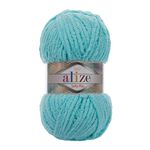 Пряжа Alize (Ализе) Softy Plus / уп.5 мот. по 100 г, 120м, 263 бирюзовый A