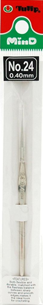 Крючок для вязания Tulip MinD 0,4мм, TA-1041e