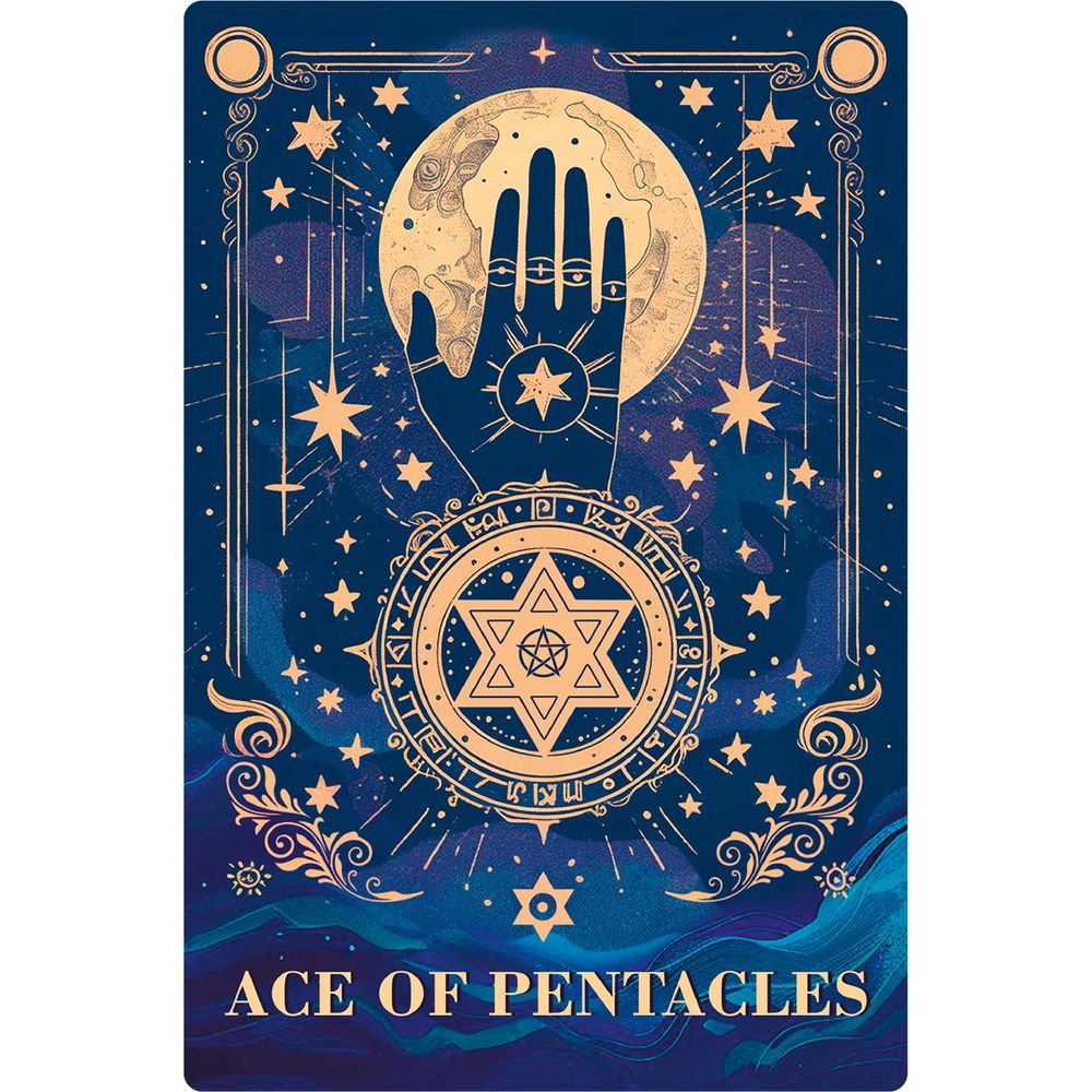 Пазл фигурный деревянный 150 элементов, PZLF-026 Звездное Таро. Туз пентаклей, Фрея