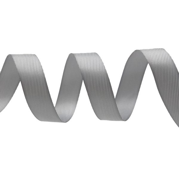 Лента декоративная ёлочка 25.0 мм / 20±1 метров, 43 св.серый