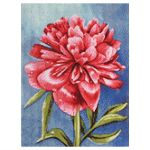 Алмазная (кристальная) мозаика Cristyle, Пион, 30х40 см