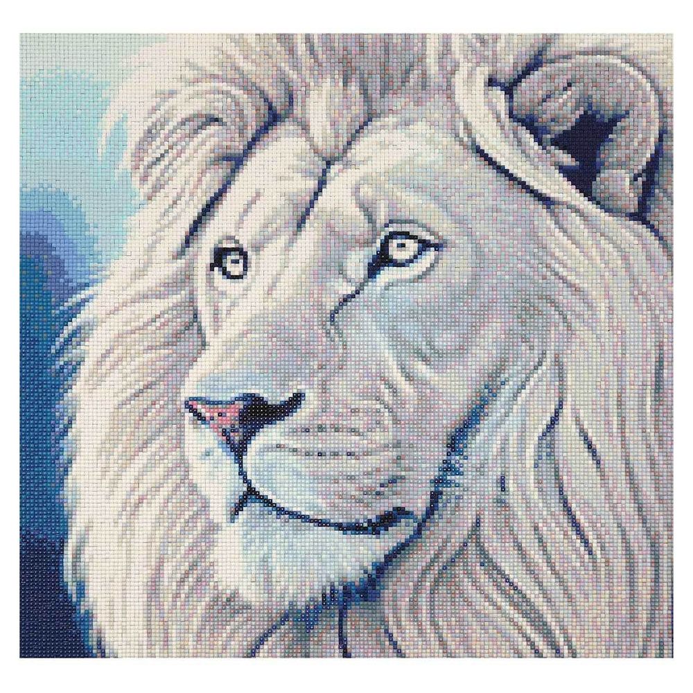 Cristyle, Белый лев, 40х40 см