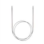 Спицы круговые металл ⌀3,0 мм, 80 см, с металлической леской, Gamma MKG