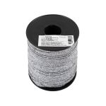 Шнур сутажный под металл ⌀2.5 мм / 100 метров, серебро, Gamma SUTA-25