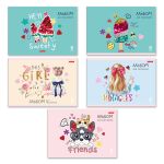 Альбом для рисования 100 г/м², A4 29х20.5 см, 8 л. на скобе, 20 шт, Маленькие радости 000682, Светоч 8АЛСК4_1_3_9