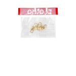 Замок для бус карабин 10 мм, 5 шт, №01 золото, Zlatka DM-01/5