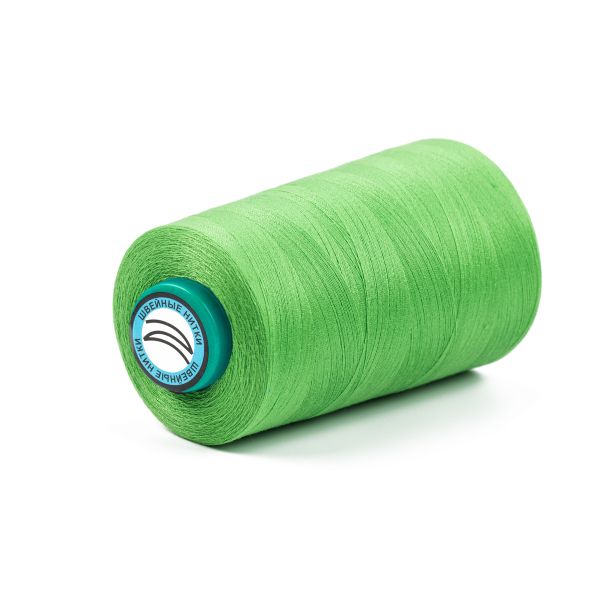 Нитки универсальные Nitka 40/2, 4570 м (5000 ярд) / 1 кат., 203 ярко-салатовый