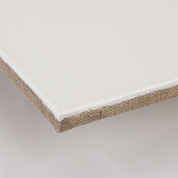 Холст грунтованный на подрамнике 100х100 см, 400 г/м², 2 шт, Петровский крупнозернистый, Vista-Artista PLLG-100100