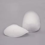 Плечевые накладки (подплечники) реглан 100х130х10 мм, белый, 50 пар