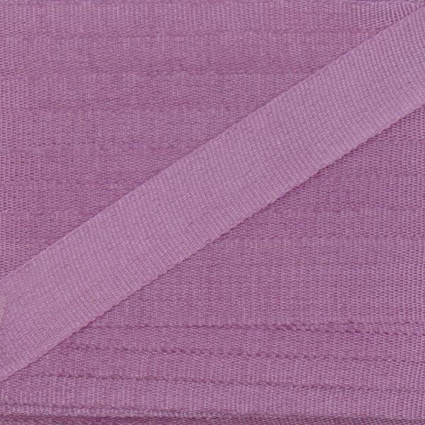 Лента (тесьма) шелковая 7.0 мм / 45.5±0.5 метров, №113 св.фиолетовый, Gamma SR-7