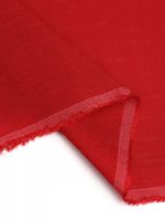 Льняная ткань 190 г/м², 140 см / 2 метра, TBY.Li.1002.06, 06 красный