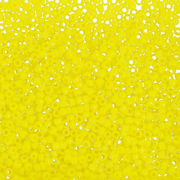 Бисер Toho 15/0 круглый (1.5 мм), 25 г (5х5 г), 0042 лимонный