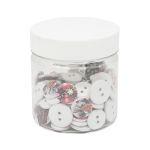 Украшения декоративные пуговицы деревянные Ассорти №4,15-18 мм, 100 шт